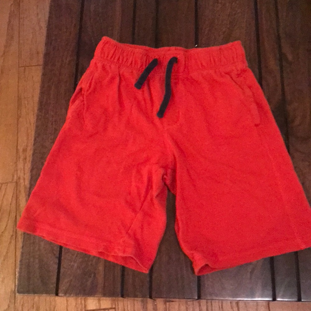 Red orange shorts